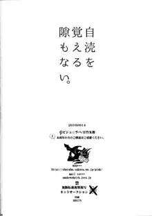 自涜を覚える隙もない。, 日本語